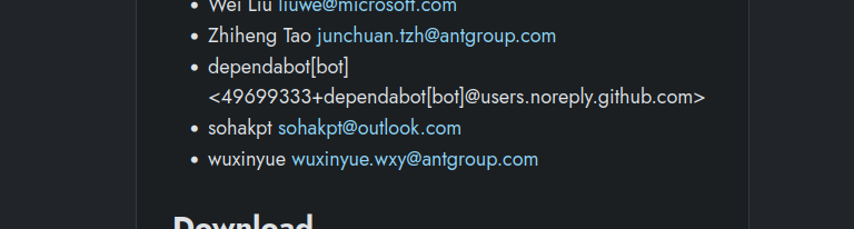 fffd__'s tweet photo. cloudhypervisor real for listing dependabot as a contributor https://t.co/olSzcbZ8gD