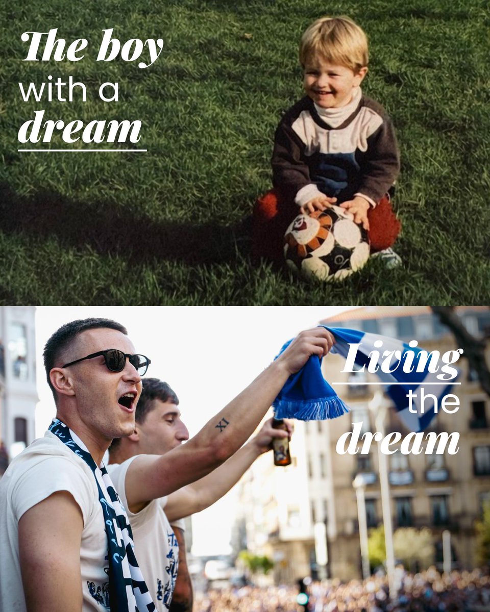 RealSociedadEUS's tweet photo. 💙 DREAMS 🤍 https://t.co/yZyqtliW00