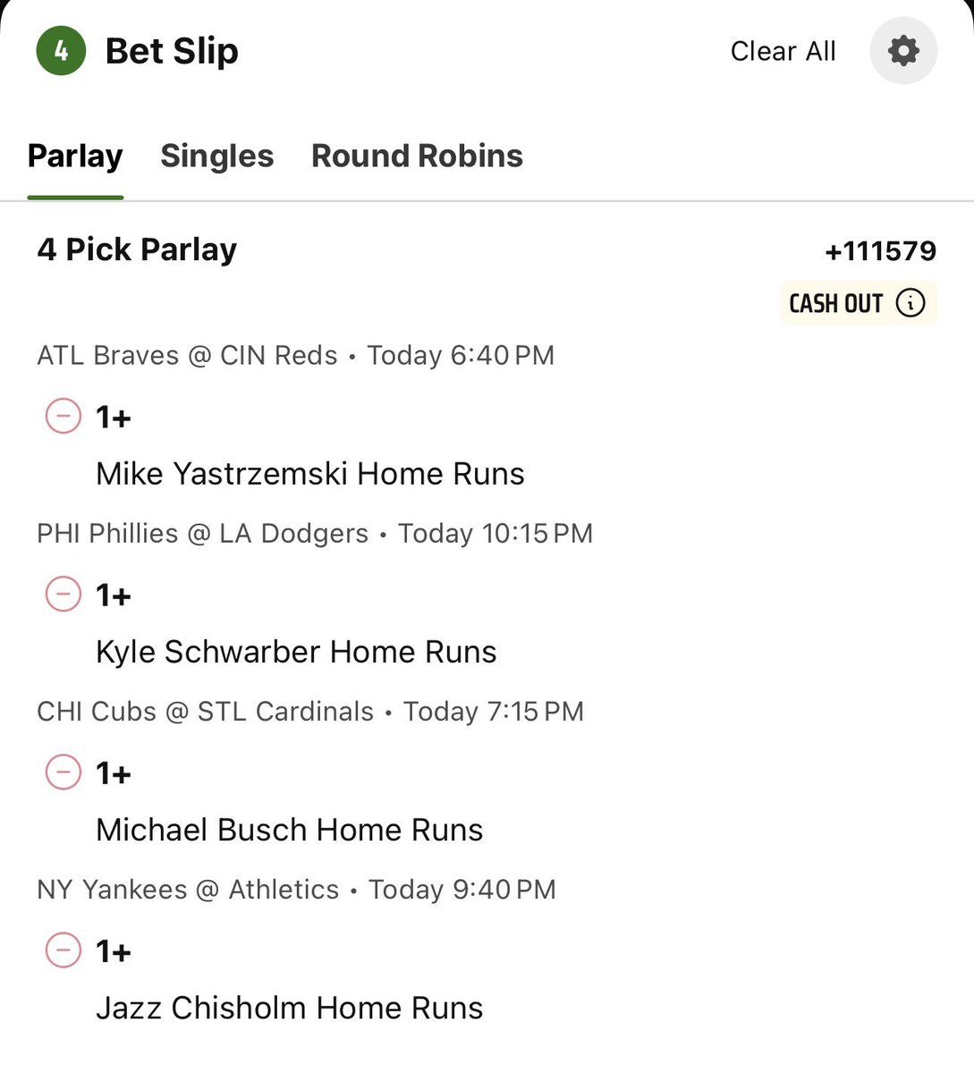 sportswbug's tweet photo. who is your best bet to go yard today? 

Here are a few I like based off previous at bats 🚀💰

can’t go wrong with most #SFgiants players today too 

#HR #MLB https://t.co/oz8lL4os6S