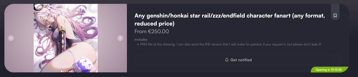Vitaminechan's tweet photo. I'll be opening 2 slots tomorrow for my special comms featuring any Hoyo or Endfield characters, check it out if you are interested! https://t.co/MdPYm9ExZc