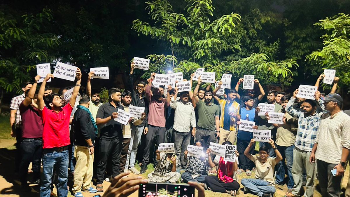 SwamiRahul_'s tweet photo. BCI भर्ती में पदों की संख्या बढ़ाने से न केवल युवाओं को अवसर मिलेगा, बल्कि विभाग को भी योग्य और प्रशिक्षित अभ्यर्थी मिलेंगे। सरकार इस मांग पर सकारात्मक निर्णय ले।@BhajanlalBjp @alokrajRSSB @svoruganti1466 @rajeduofficial @madandilawar @1stIndiaNews @vinodmittal9 @educationnagari https://t.co/1kkGNmxvne