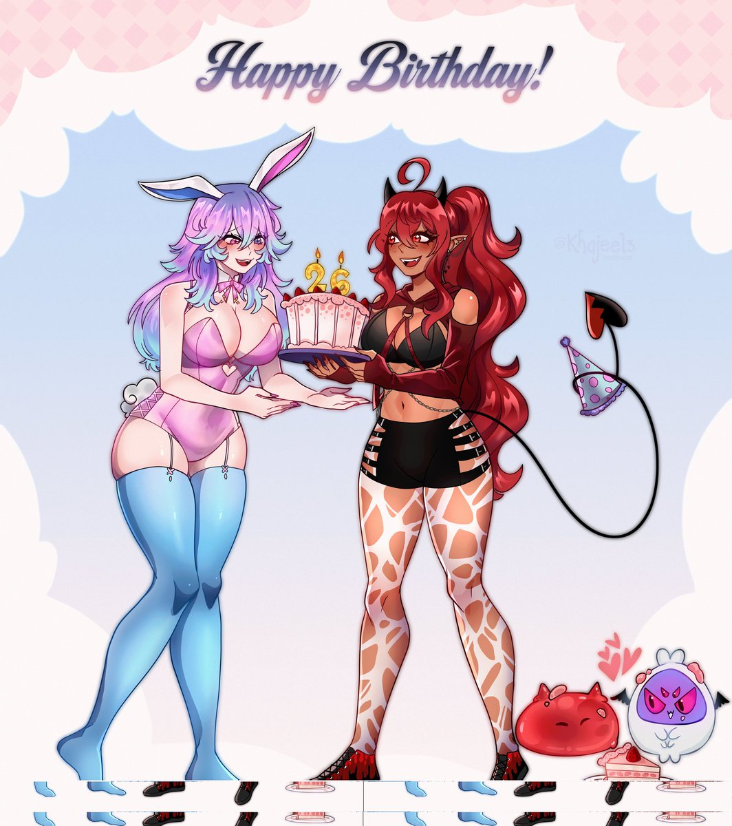 imaniab2's tweet photo. Happy birthday to @CottontailVA 
Hope you have an amazing birthday!🩵💜🩷🎂 
#cottoncreate #fluffers #vtuber https://t.co/M929SKMOaU