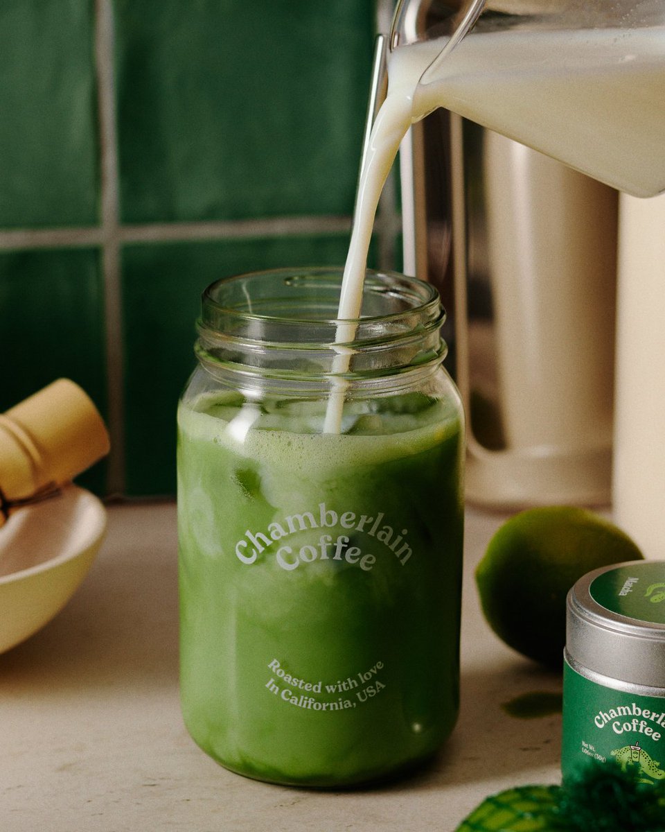 Chamberlaincof's tweet photo. Café-quality matcha, now at Sprouts Farmers Market. https://t.co/wGtPkq0byA