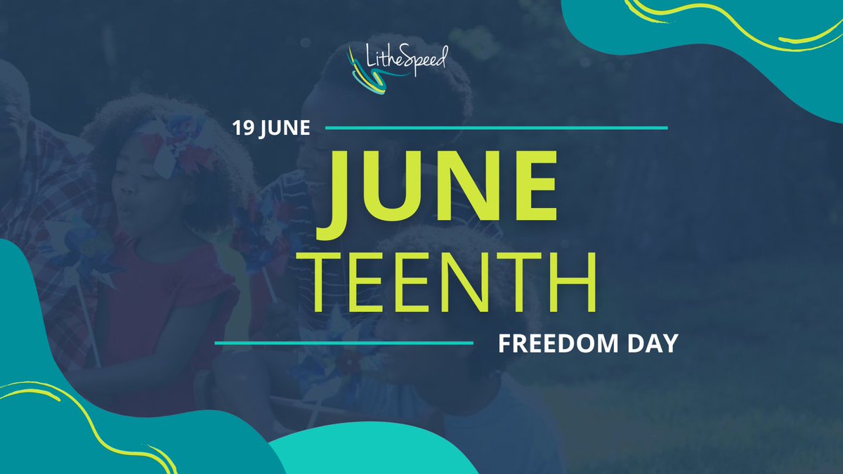 lithespeed's tweet photo. Today we celebrate Juneteenth, a day of freedom, resilience, and reflection! https://t.co/hfAElc1RtD