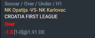 football433tips's tweet photo. ⚽️Rollover 1 - Over 1.5 goals ht

£20 return £38 #Inplay

⚽️£20-£100 rollover challenge with 433tips https://t.co/hmBcqsQ8d1
