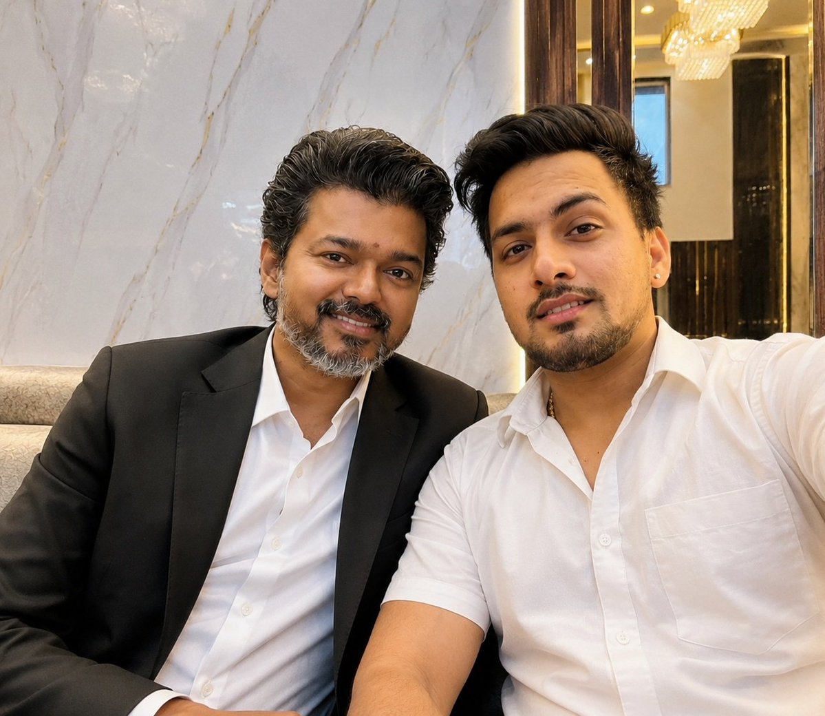 RThakur8818's tweet photo. Today Meet  TamilNadu CM @actorvijay https://t.co/YSrLLADcq3
