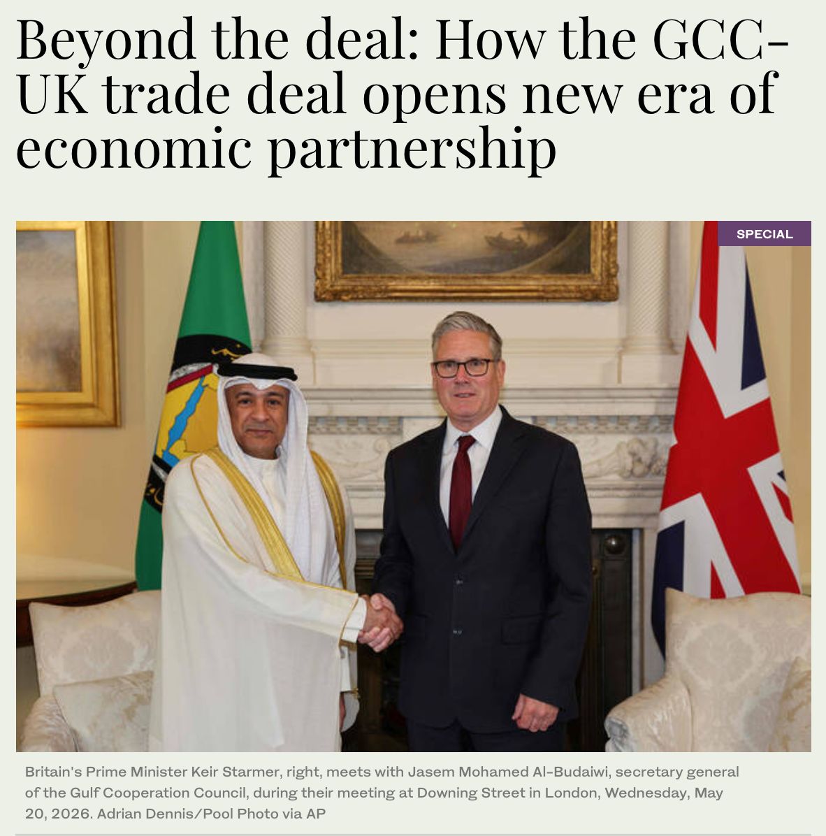 britexpertise's tweet photo. Last week, BEI's Executive Chair, @David_Landsman spoke to @miguelhadchityy from Arab News about how the UK-Gulf Cooperation Council FTA will impact our members and the wider British professional services sector. 

Click the link below to read
https://t.co/6Ut76bnAhU https://t.co/aWvRzriJ4M
