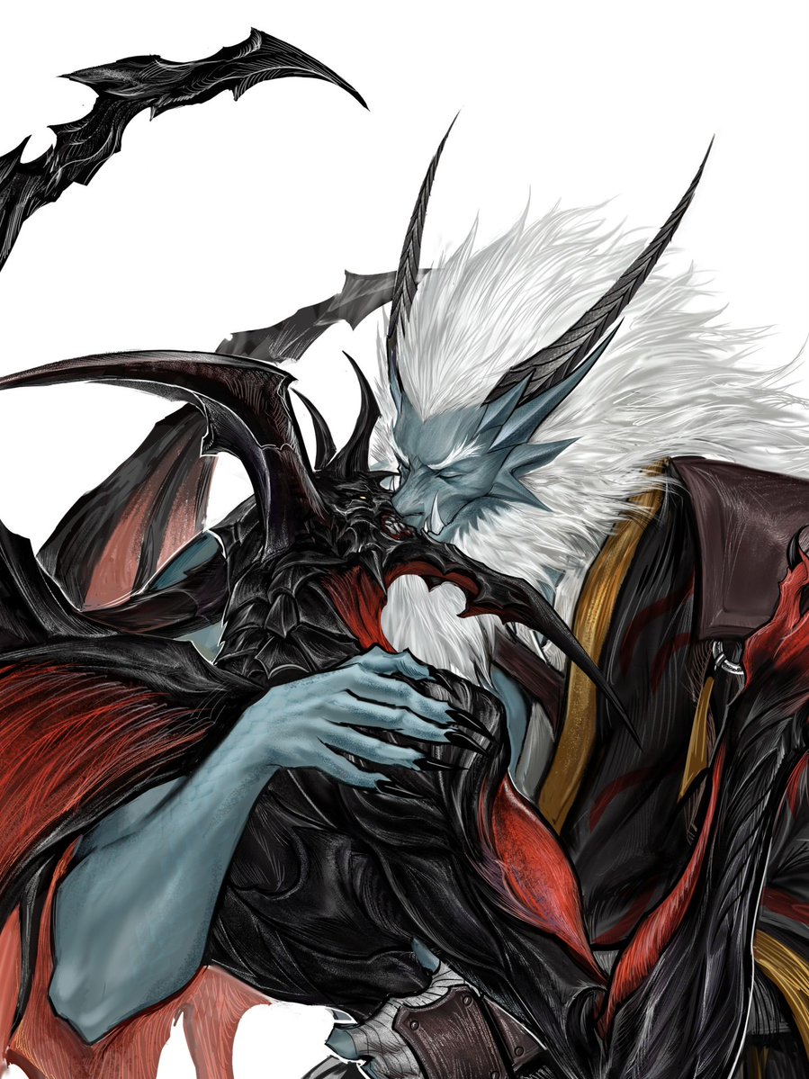 Tuskce's tweet photo. A passionate kiss https://t.co/8tN5zDlFU2