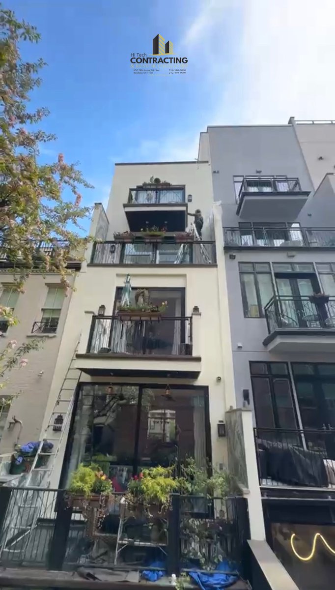 htcrcorp's tweet photo. 🚧 Rear Façade Restoration Completed on the Upper West Side, Manhattan 🏙️

Another successful exterior restoration project completed by Hi Tech Contracting and Restoration Corp on the Upper West Side, Manhattan, New York! Our team repaired and sealed damaged Styrofoam stucco cracks throughout the rear façade system to improve structural integrity, waterproofing performance, and overall appearance.

Scope of Work Included:
✔️ Repair and sealing of existing Styrofoam stucco cracks
✔️ Removal of deteriorated and failing caulking
✔️ Installation of new high-performance waterproof caulking at required joints and transitions
✔️ Detailed surface preparation and cleaning
✔️ Gentle power washing of the rear façade
✔️ Application of smooth Perma-Sand waterproofing finish coat
✔️ Waterproofing protection against harsh weather conditions
✔️ Clean, modern, and durable exterior finish
✔️ Professional and precise workmanship from start to finish

Hi Tech Contracting and Restoration Corp specializes in façade restoration, stucco repair, waterproofing, exterior coatings, masonry restoration, and building maintenance services throughout Manhattan, Queens, Brooklyn, Bronx, Staten Island, and Long Island.

✅ Fully Licensed & Insured
✅ Residential & Commercial Projects
✅ Quality Craftsmanship & Reliable Service

📍 Upper West Side, Manhattan, NY
📞 212-498-0006 (718) 510-6000
🌐 https://t.co/ujkf3gBFOV

#FacadeRestoration #StuccoRepair #Waterproofing #UpperWestSide #ManhattanNYC #ExteriorRestoration #BuildingMaintenance #NYCContractor #htcrcorp #HiTechContracting