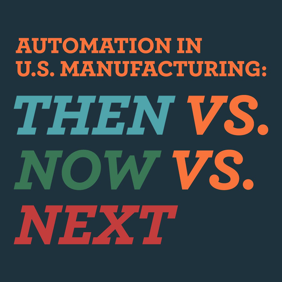 IMTSchicago's tweet photo. From the Industrial Revolution to closed-loop systems, automation in US manufacturing has come a long way and shows no signs of slowing down anytime soon. At #IMTS2026, you will see not only the latest in automation technology but an exciting glimpse of what is to come as advancements continue to ramp up. With a cost reduction of up to 55% per part, seeing how automation could help your business is another solution you can explore at IMTS in the Automation Sector, powered by SPS.

Register for IMTS 2026: https://t.co/dCWigS6Km9