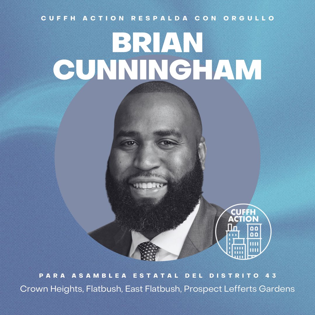 CuffhAction's tweet photo. We're proud to endorse Brian Cunningham for re-election to the Assembly. https://t.co/xdGldRArpd