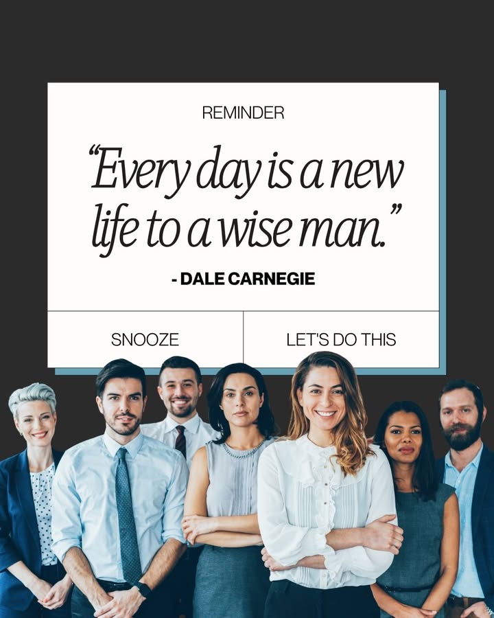 DaleMidAtlantic's tweet photo. Wisdom comes from recognizing that each day offers a chance to begin again. New effort, new focus, and new opportunities can create meaningful progress over time.

#DaleCarnegie #Mindset #Leadership #PersonalDevelopment https://t.co/a3s7mlQwJz