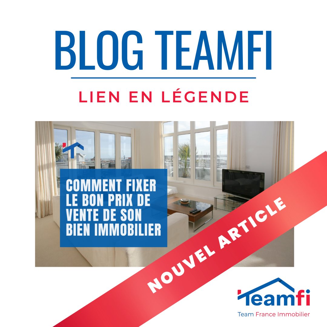 TeamTeamfi's tweet photo. Vous êtes propriétaire et vous pensez à vendre ?

La première erreur : mal fixer son prix. Trop haut, le bien stagne. Trop bas, vous perdez de l’argent.

On vous explique tout ici 👇
https://t.co/Ud9WbYORF8

#priximmobilier #vendresonbien #conseilimmobilier #estimationimmobiliere https://t.co/jczzG4eZuU