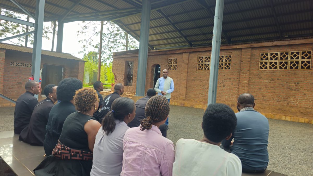 RindaUbuzima's tweet photo. As part of #Kwibuka32 activity, yesterday our team visited the Ntarama Genocide Memorial to honor the victims of the 1994 Genocide against the Tutsi and reflect on the importance of remembrance, unity, and resilience. https://t.co/ZdV8aFENXI