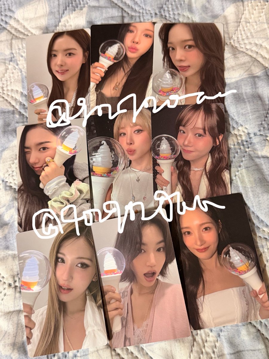 9029020aa's tweet photo. 아이오아이 IOI 응원봉 포카 양도 판매

일괄 3.5
https://t.co/wYYKTCifdQ 

콘서트 현장o
임나영 김청하 김세정 정채연 유연정 최유정 김도연 전소미 nayoung chungha sejeong chaeyeon yeonjung sohye yoojung doyeon somi 똥봉 포토카드 ioi pc poca photocard wts ot9 https://t.co/fENYClZW9E