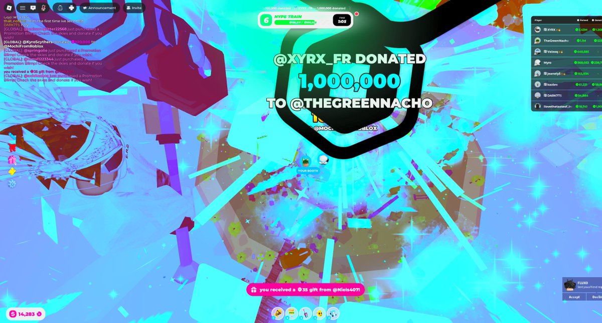 XYRX_FR's tweet photo. I had to drop a final donation 🥹 https://t.co/H2Flj3prsn