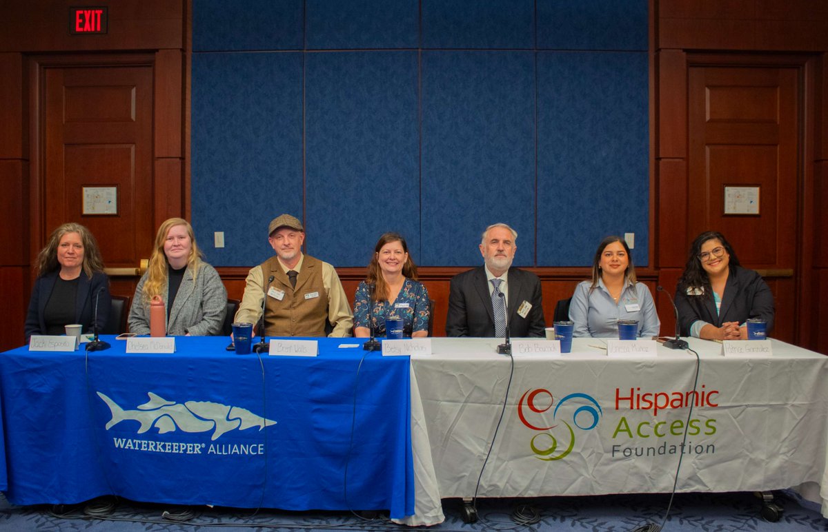 HispanicAccess's tweet photo. Recently, Hispanic Access &amp; @Waterkeeper brought together leaders on Capitol Hill to discuss the growing threat of PFAS pollution &amp; the need for community-centered solutions. Protecting our water means protecting our health &amp; future generations. Read ➡️ https://t.co/nSuJw3NrjS https://t.co/NfgRLCCQgU