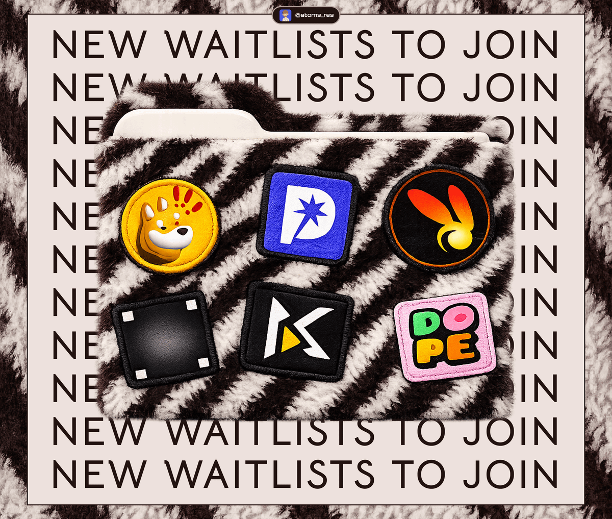 atoms_res's tweet photo. 💎 6 New Waitlists to Join Early

Takes 5 minutes

Check the list 👇

🔷 BONKUJI by @bonk_inu

> Details about BONKUJI will be revealed at a later date

🔗 https://t.co/Hc7aIpzw8c

------------

🔷 PopDEX ( @popdex_ )

> PopDEX is a perp DEX focused on capital efficiency and value return to contributors
> Raised: $30M from Foresight Ventures

🔗 https://t.co/58LxmqgY5Z

------------

🔷 RabbitHole ( @rabbithole_gg ) by Boost ( @boost_xyz )

> RabbitHole is Boost’s app where users discover campaigns, complete tasks, and claim rewards
> Raised: $21.6M from Balaji Srinivasan and Electric Capital

🔗 https://t.co/iifP4s0ADq

------------

🔷 Hypernova ( @HypernovaX )

> Hypernova is an on-chain prop trading protocol on Arbitrum with instant smart contract payouts
> Raised: $3M from Lemniscap, CMS Holdings, and others

🔗  https://t.co/EWoPzH9bjf

------------

🔷 K25 ( @K25dotai )

> K25 is the first AI-native live streaming prediction platform for esports and gaming
> Raised: $2M from

🔗 https://t.co/OsP65D7RRH

------------

🔷 Dope Pay ( @dopepayme )

> Dope Pay is the payment app focused on making crypto usable everywhere with simple scan and tap features

🔗 https://t.co/xLZfI3nkSA

------------

💙 Don't miss any updates 👇
https://t.co/4c8ls8ldj4