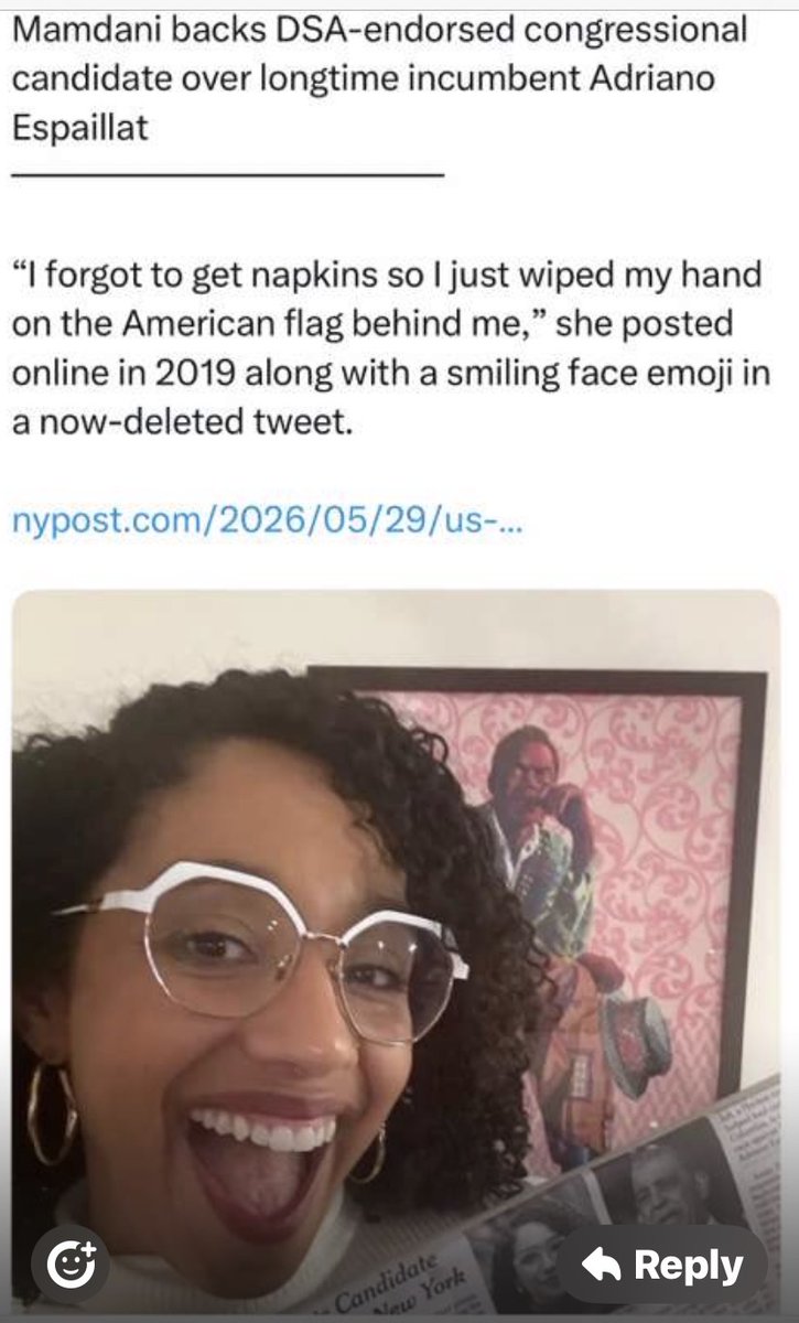 stevenylaw's tweet photo. This is who @NYCMayor is endorsing for Congress. The lack of judgment is astounding. https://t.co/ZsAhc9haaw