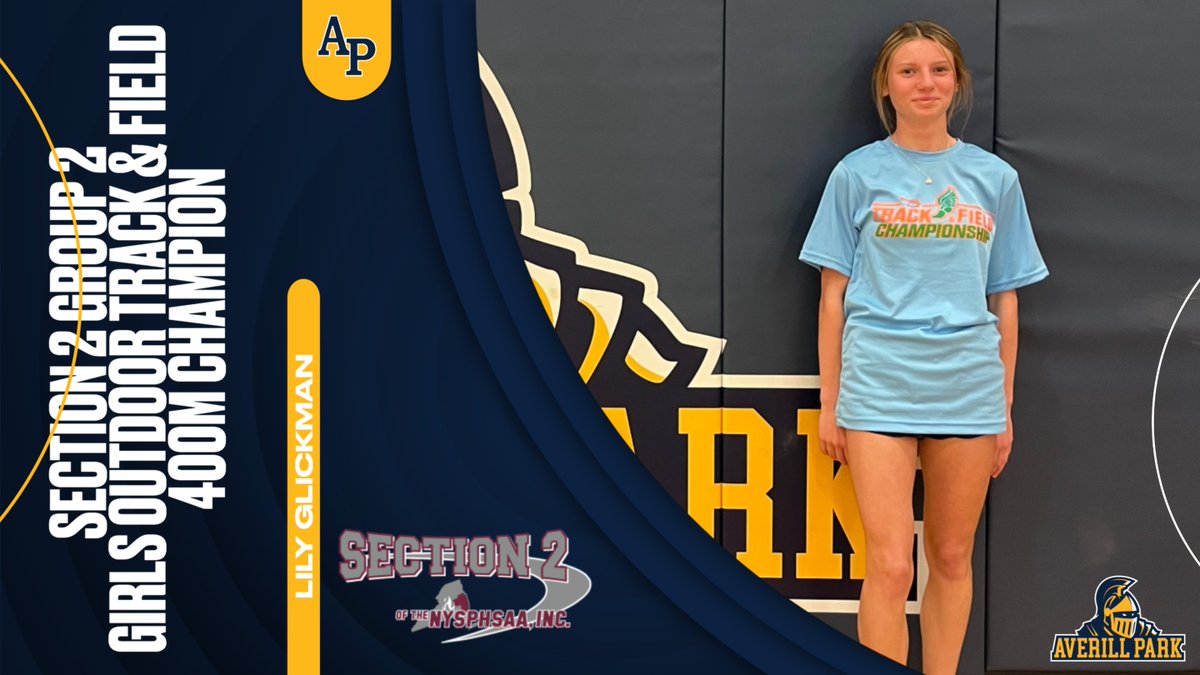 AP_Athletics's tweet photo. Congratulations to our Section 2 Group 2 Girls Outdoor Track &amp; Field champions.
#WinnersInThe3Cs
#AP_EveryStudentEveryDay https://t.co/VLPsMWRFEf