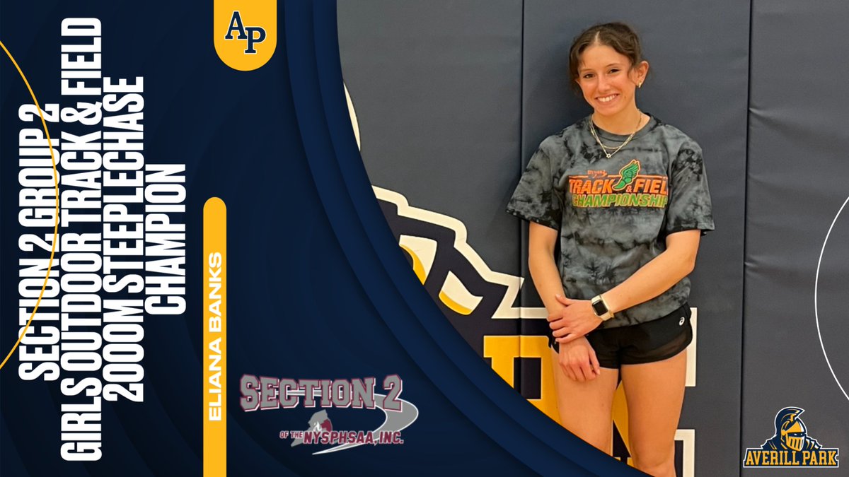 AP_Athletics's tweet photo. Congratulations to our Section 2 Group 2 Girls Outdoor Track &amp; Field champions.
#WinnersInThe3Cs
#AP_EveryStudentEveryDay https://t.co/VLPsMWRFEf