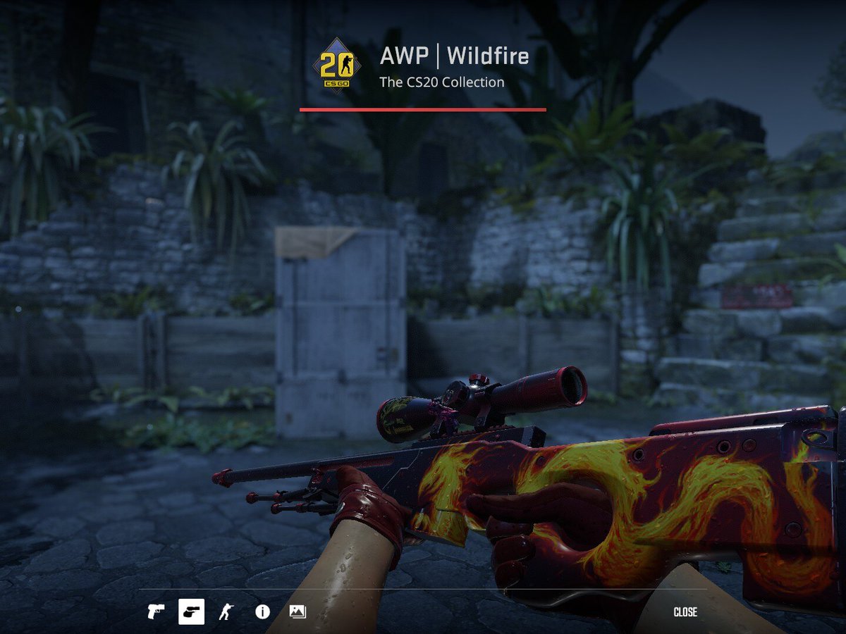 gxxivd's tweet photo. "The tiger hunts, the crane watches." #cs2 #csgo @csmoneytrade https://t.co/jHMDAeFxc0