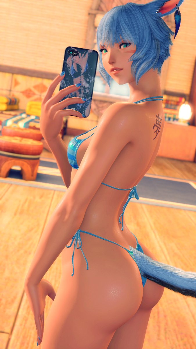 BlueIceNSFW's tweet photo. This bikini is really flattering huh? https://t.co/aVrEUyGhTS