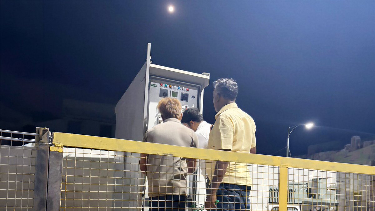 imhamsadmohan's tweet photo. HT electricity supply has been successfully energized at Hamly Towers. We are now fully powered up, and the Lights On Ceremony has been completed, illuminating a new chapter of growth and progress! https://t.co/53qBkt1Qhp