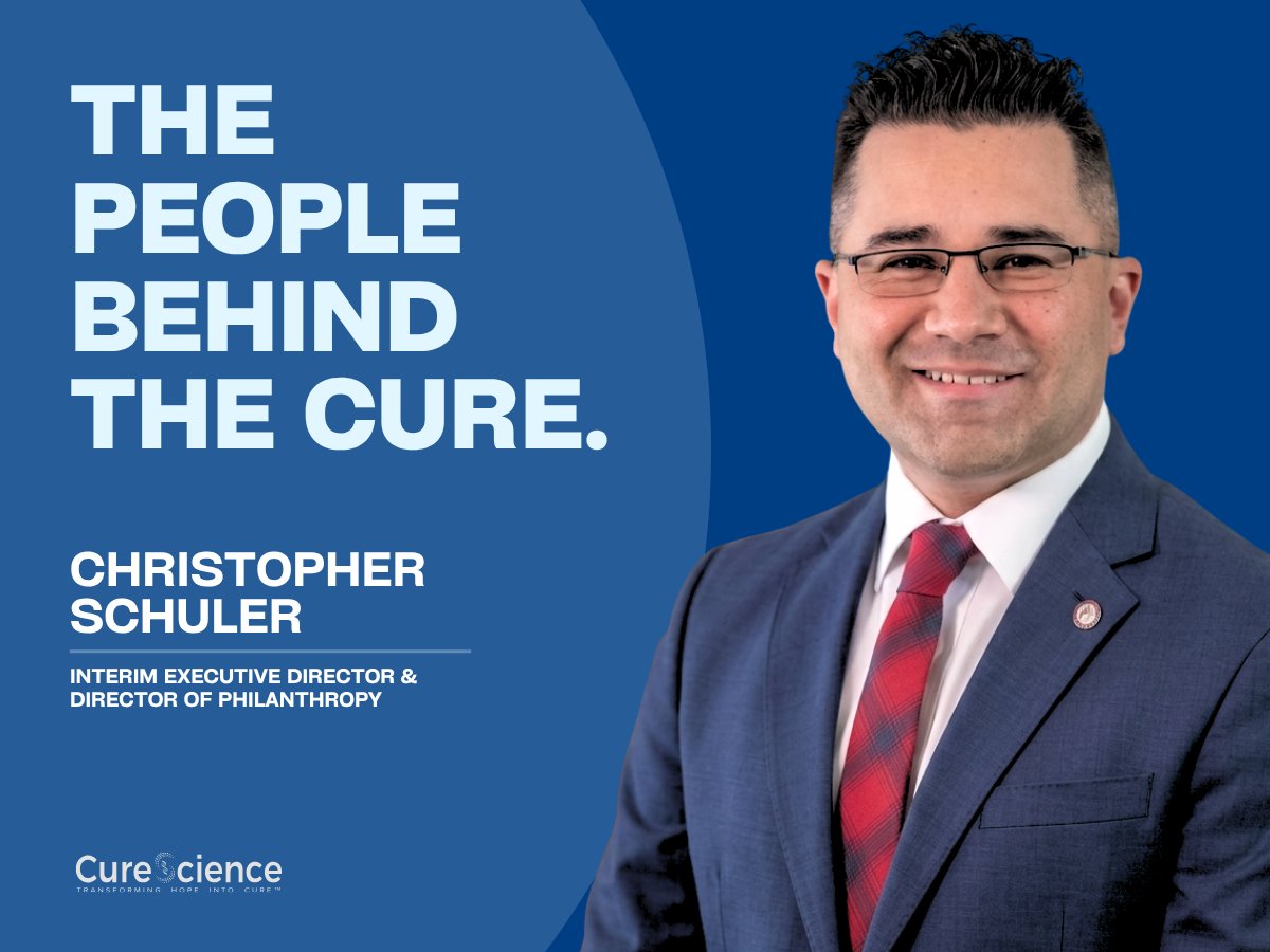 CureScience's tweet photo. We’re excited to welcome Christopher Schuler as Interim Executive Director and Director of Philanthropy at CureScience Institute.

Chris will help guide our mission to advance translational research and patient-centered innovation.

Learn more: https://t.co/ewJWHEVp8Q https://t.co/O8JICrLQDs