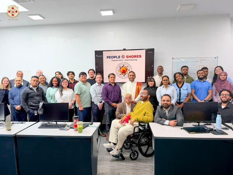 owoffoundation's tweet photo. In an era of rapid AI advancement, Sadguru’s message to our associates is clear: “One candle can light another.” 🕯️ True growth isn't just professional excellence—it’s the commitment to uplift others as we rise. Building a future where innovation serves humanity. 🌍 https://t.co/Gv35RI7Bey
