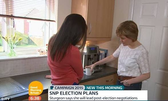 ScotNatWatch's tweet photo. Sturgeon doesn’t go into her kitchen, according to her. I’m sure normal Scots totally get that - I mean, who uses their kitchen at home, right?

Also Sturgeon: https://t.co/Nnt1B7YBDq