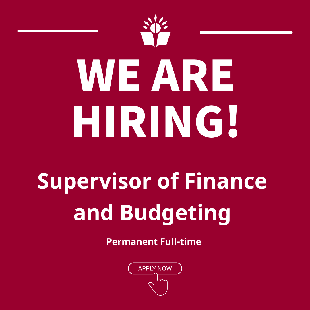 LDCSB's tweet photo. We are hiring a Supervisor of Finance and Budgeting. This is a permanent, full-time position effective immediately. Full description and salary details are available on the LDCSB website. https://t.co/i6agj4U7EB