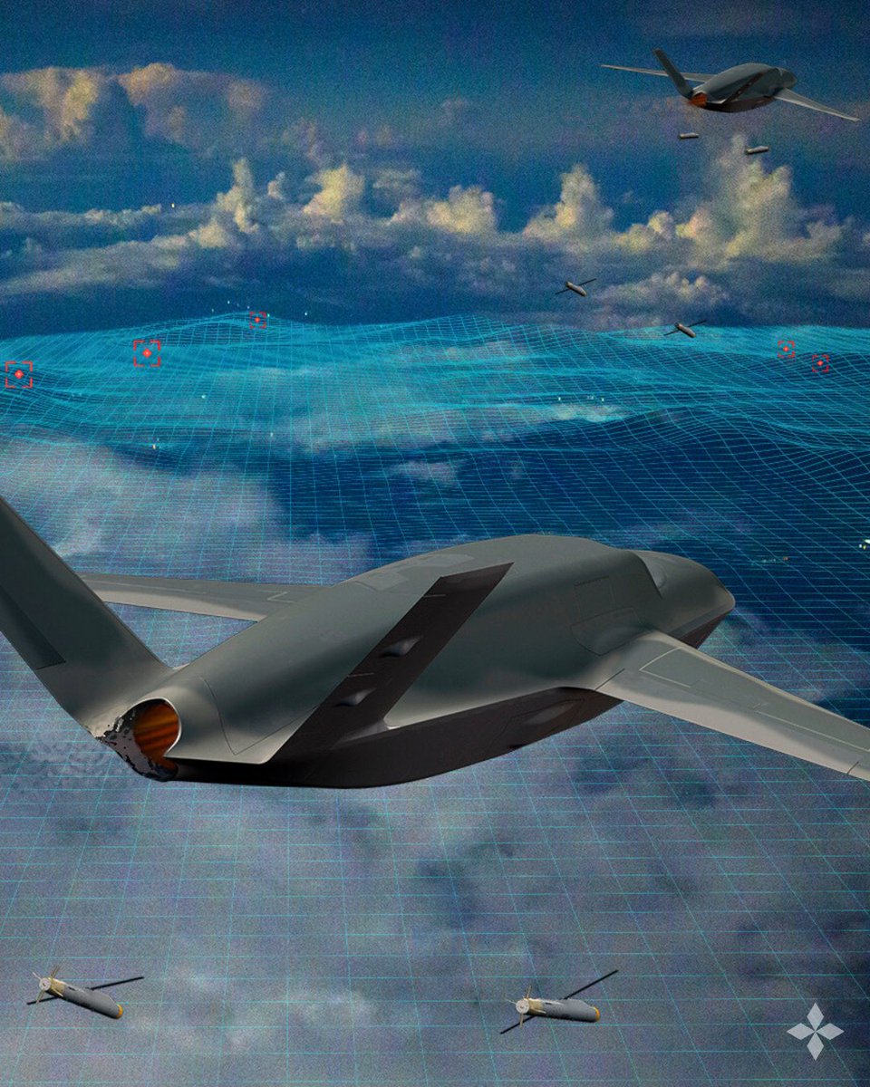 GenAtomics_ASI's tweet photo. Any mission, anywhere. The #GambitUAS Series of collaborative combat aircraft are designed to meet the diverse requirements of air forces worldwide.
Read more: https://t.co/aduYPJnDTR
#UCAV #ILA26 https://t.co/fDFpDXG0R4