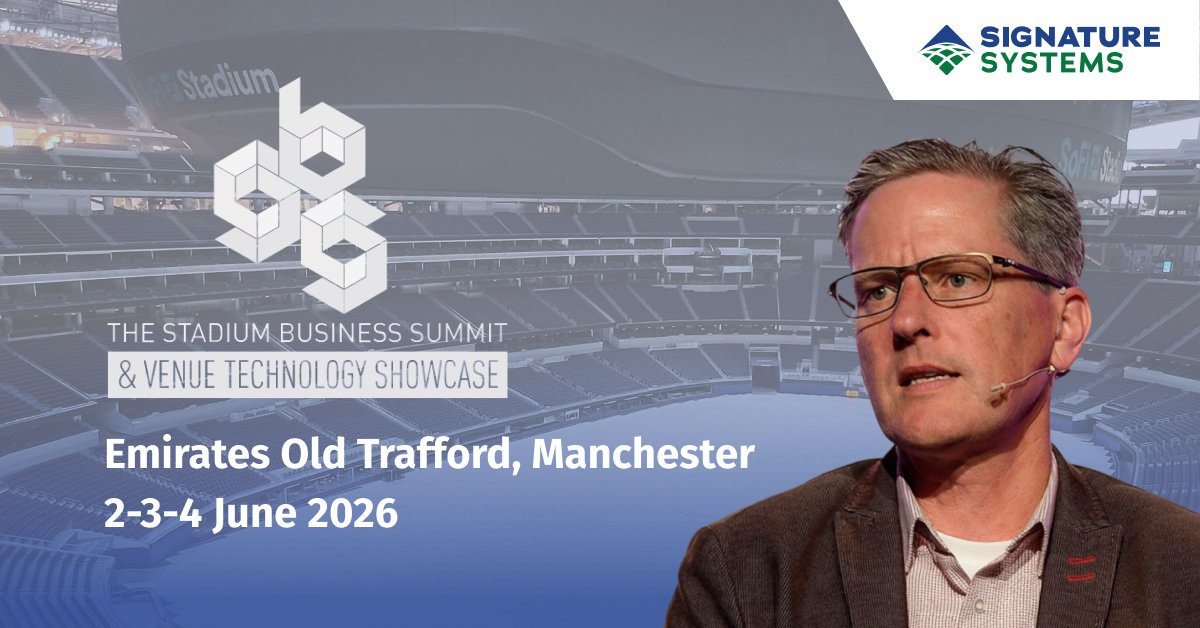 SignatureSystem's tweet photo. Proud to attend and sponsor TheStadiumBusiness Summit 2026 🏟️

Looking forward to connecting with venue leaders focused on efficient stadium operations, surface protection, and seamless event conversions.

https://t.co/COQCYz8xYP

#StadiumBusiness #TurfProtection https://t.co/Eys4dKbwMT