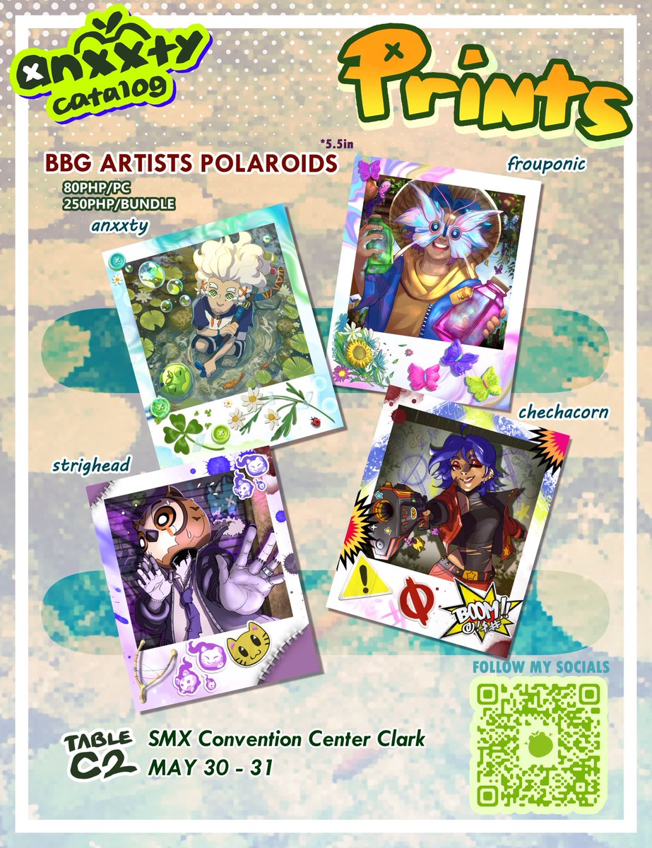 _Anxxty's tweet photo. okay hi! so after everything. were pushing through Patron of the arts Summer Clark on MAY 30-31 in SMX CLARK CONVENTION. we'll be at TABLE C2 ! come visit our booth with my friends!! see you there!!! https://t.co/p4kGs4FBj9