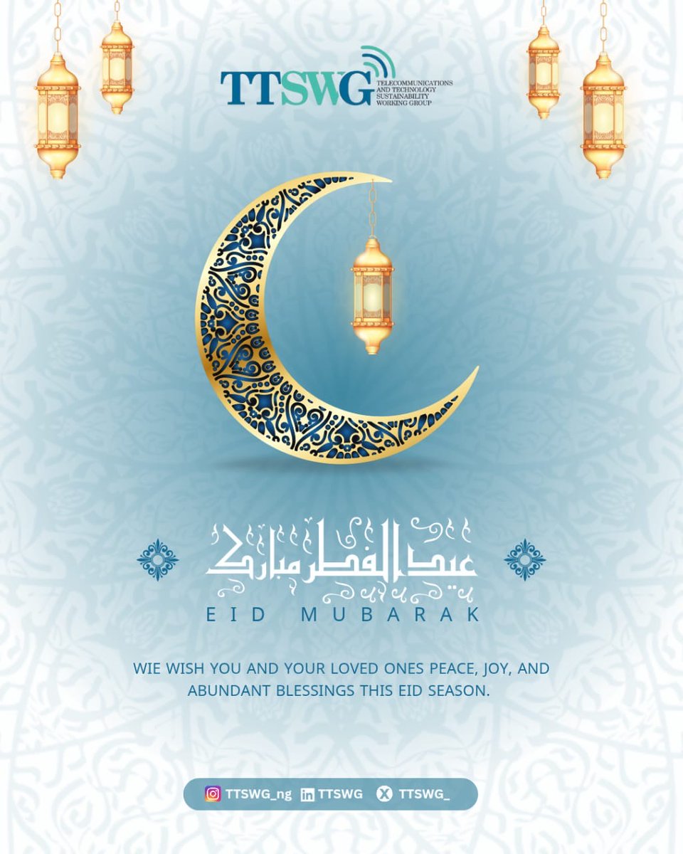 TTSWG_'s tweet photo. Eid Mubarak from all of us at TTSWG!!✨

As we celebrate this special season, we wish our members, partners, and community peace, joy, and lasting happiness. 

May this Eid inspire kindness and continued impact as we work together towards a more sustainable and inclusive future. https://t.co/cwzN5a3vbR