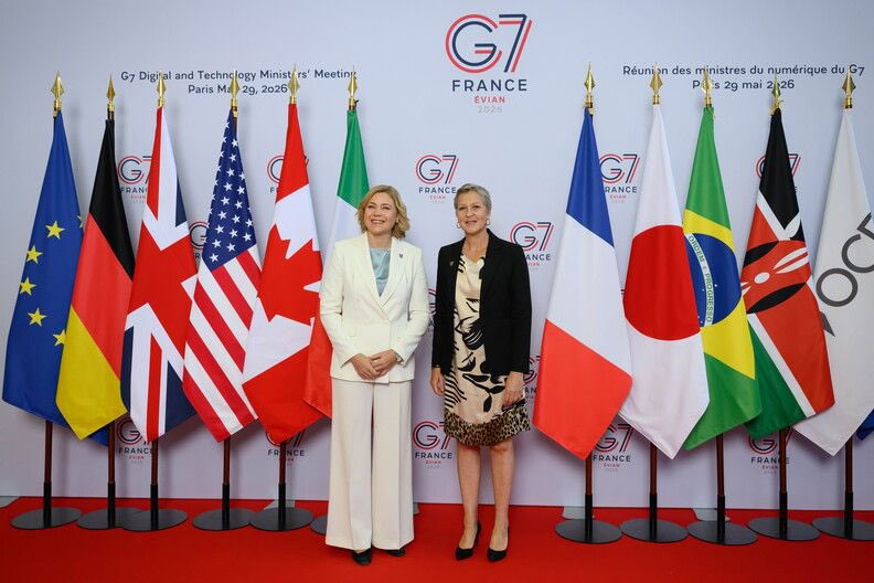 honkabogo's tweet photo. Honoured to join fellow G7 and G7+ Ministers and Heads of Delegation in Paris for the official welcome ahead of the G7 Digital Ministers’ Meeting.

The discussions ahead present a valuable opportunity to strengthen partnerships and advance global cooperation in digital transformation, AI, innovation, and connectivity. Kenya remains committed to building an inclusive and resilient digital future for all.