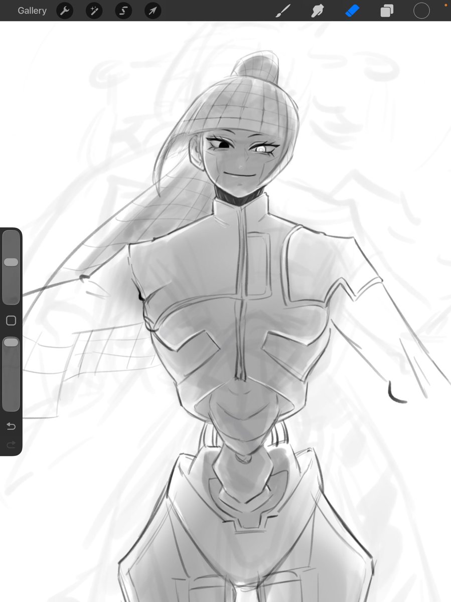 McNauru's tweet photo. Just started shading cause I forgot how to draw arms 😭 that’s alright it’ll buff as they say

[WIP]

#Limbus_Company #Albina https://t.co/rogVMwJu4R
