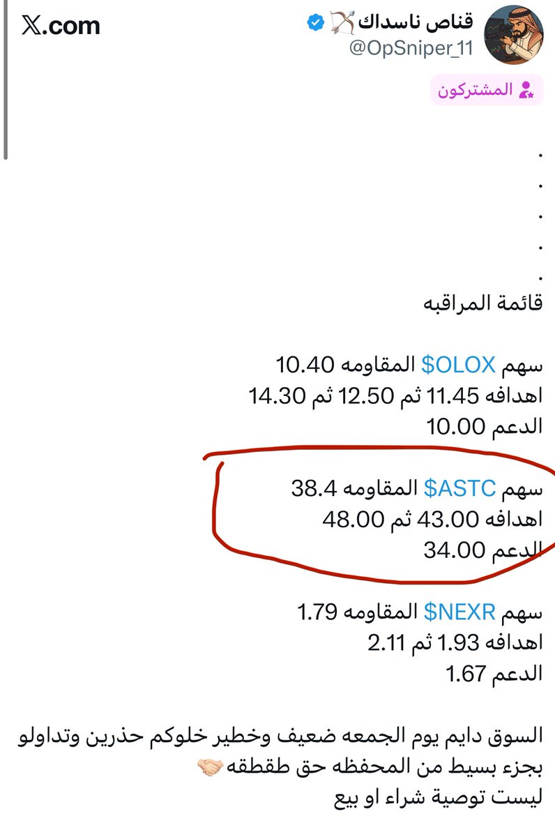 قناص ناسداك🏹 tweet media