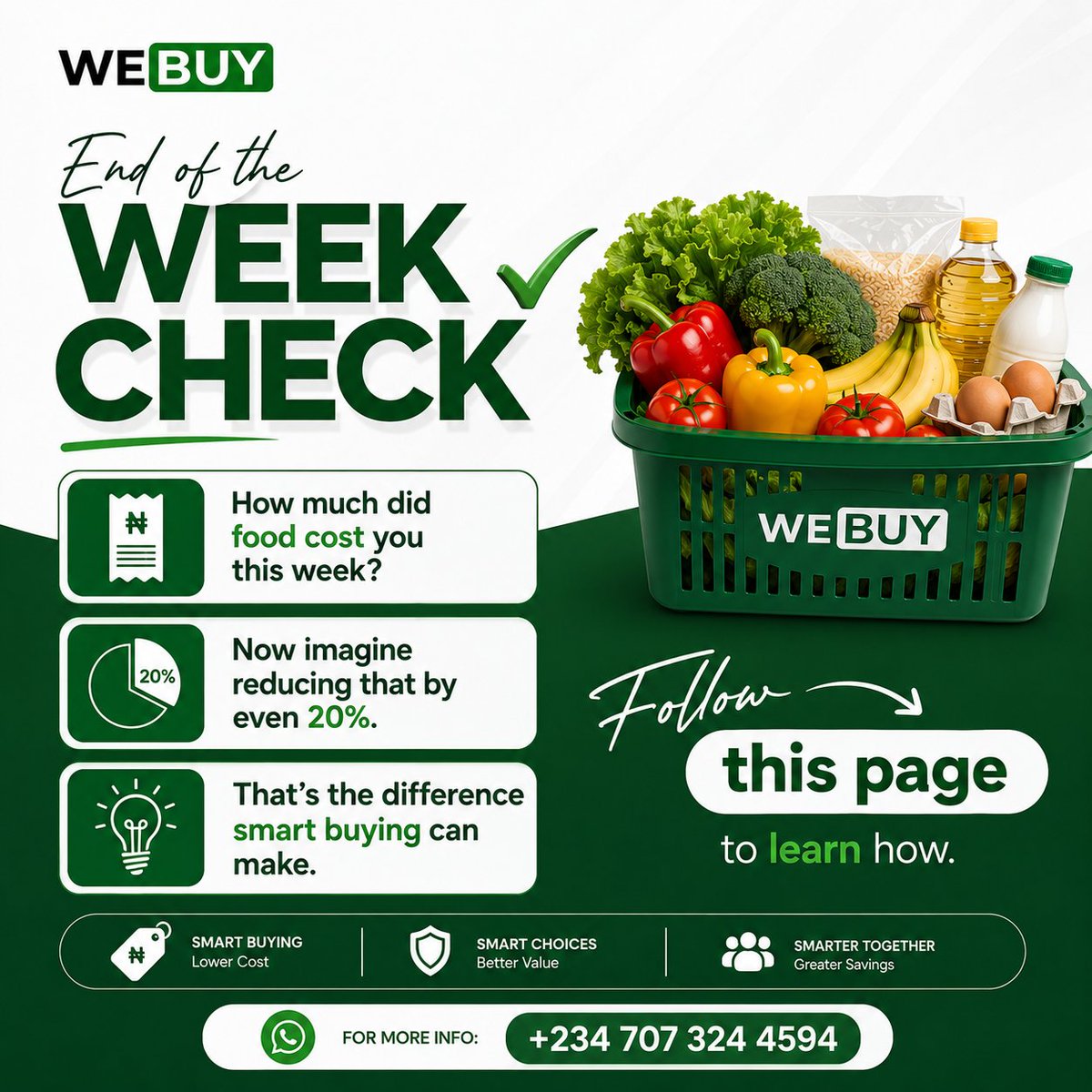 WeBuy001's tweet photo. End of the week check 👇
How much did food cost you this week?
Now imagine reducing that by even 20%.
That’s the difference smart buying can make.
Follow this page to learn how. https://t.co/3HoYuyr8ZZ