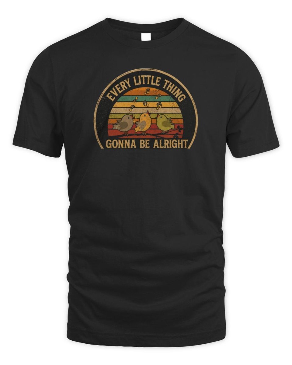ShirtAdventurex's tweet photo. "Every little thing gonna be alright" 🕊️

3 Little Birds vintage tee — soft, retro, full of good energy.

Lightweight, breathable, and dripping with island soul.

Perfect for reggae lovers, anyone who needs positive vibes.

Sizes selling out!