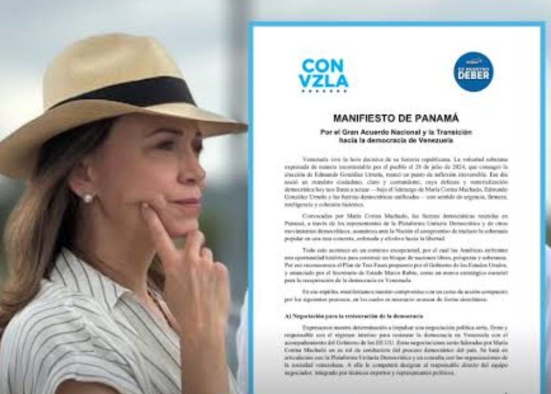 elpolitipollo's tweet photo. El fulano "MANIFIESTO DE PANAMÁ" (que publicaron apenas ayer, después de ser revisado y reescrito desde el día de la nefasta y criticada reunión) se convierte en la CONFIRMACIÓN de lo que algunos veníamos denunciando desde hace años:

«La Oposición ha sido el COMPLICE conveniente de esa estructura NARCOCRIMINAL CHAVISTA. Nunca intentaron destruirla, por el contrario: Su misión siempre ha sido ayudar a SOSTENERLA»

Por más que lo disimulen, por más que le den la vuelta, por más que nos vean la cara de pendejos, aquí se confirma algo que NO va a pasar, sino que YA VIENE PASANDO desde hace rato:

"Negociaciones".

Todavía NO era público, y ya un montón de RATAS  estaban aterrizando en el aeropuerto de Maiquetía para venir hacer CAMPAÑA ELECTORAL.

¿Casualidad? 🤷‍♀️👉🧠

¡Es que tienen un CARADURISMO A NIVELES OBSCENOS! 

¡ESTO ES PORNOGRAFÍA-POLITICA DEL MÁS BAJO ESTANDAR!

Este es el MODUD OPERANDI obvio de la Falsa Oposición desde hace 27 años. 

Los mismos personajes, el mismo actuar.

Y María Corina Machado ya quemó por completo 🔥 su capital político. 

Lo único que le queda a la lideresa  es una GRANJA DE BOTS intentando apagar el incendio a soplidos...🌬️