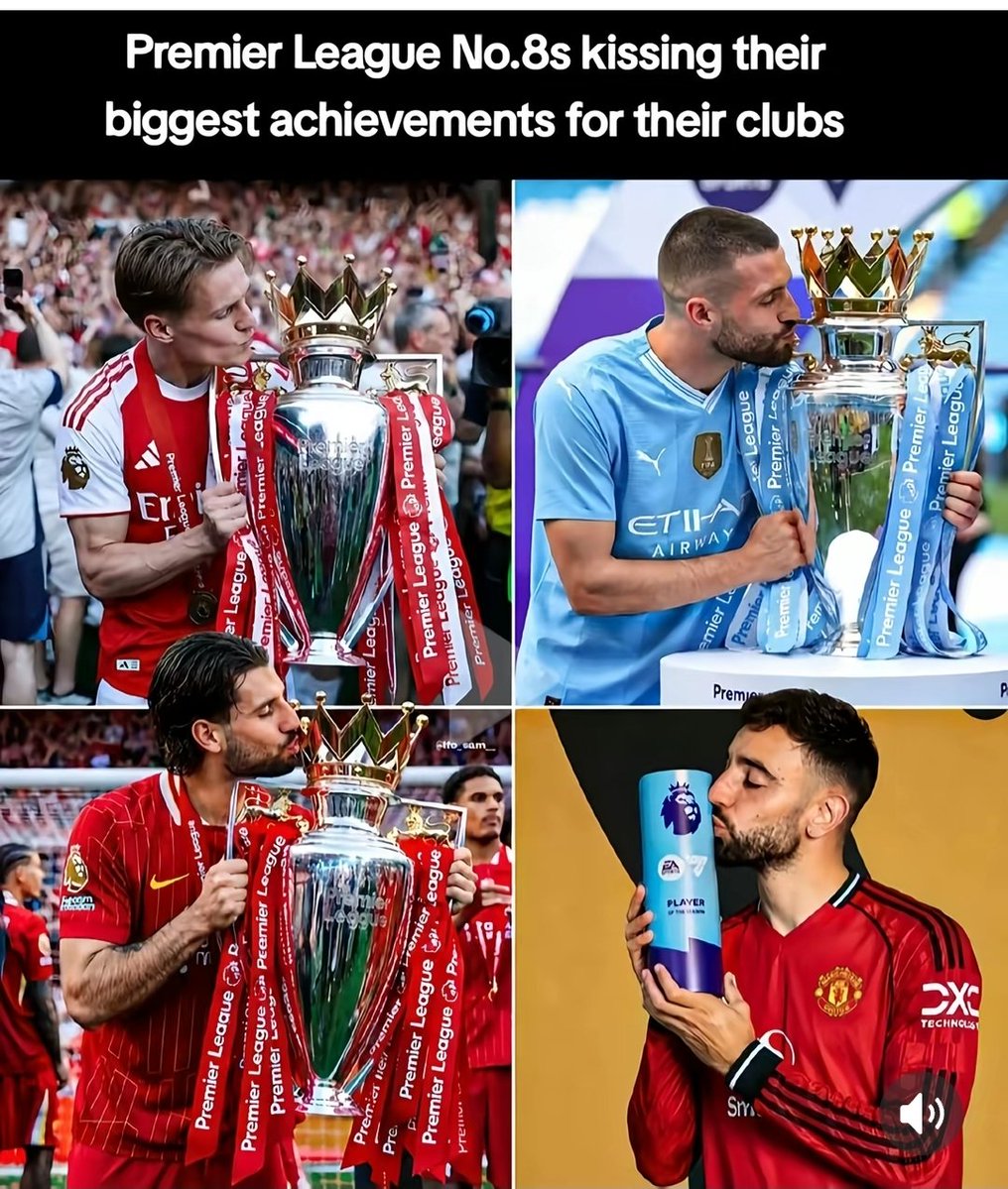 extra_fashions's tweet photo. Premier League number No_8 kisses their Achievements for their clubs 😂😂😂

🏆 Arsenal DESERVED to win the Premier League:

🥇 MOST POINTS: 85
🥇 MOST WINS: 26
🥇 FEWEST LOSSES: 5
🥇 FEWEST GOALS CONCEDED: 27
🥇 MOST CLEAN SHEETS: 19
🥇 MOST SET-PIECE GOALS: 23 https://t.co/LU7WFtGfLw