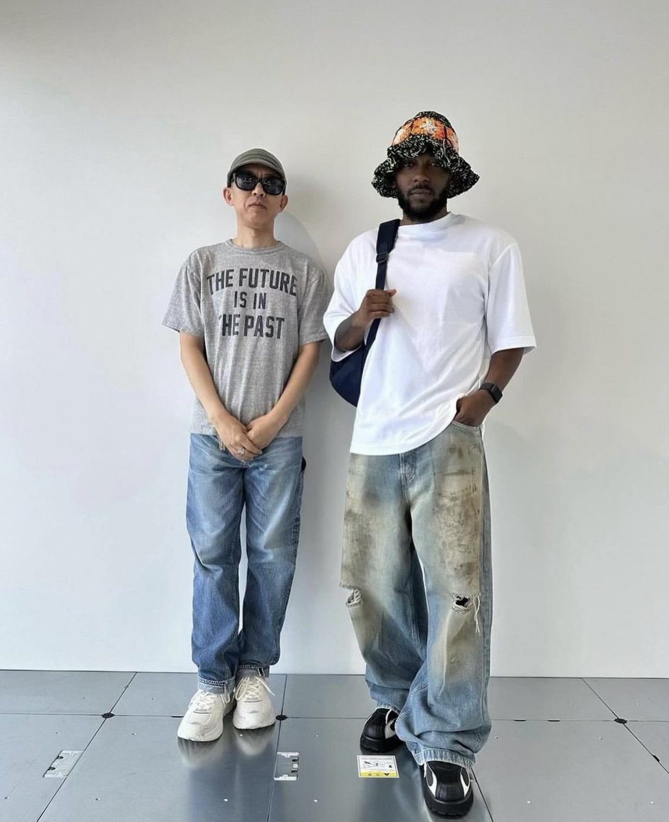HardestFitPics's tweet photo. Nigo &amp; Kendrick Lamar 📸 https://t.co/GdpaMtVPsu