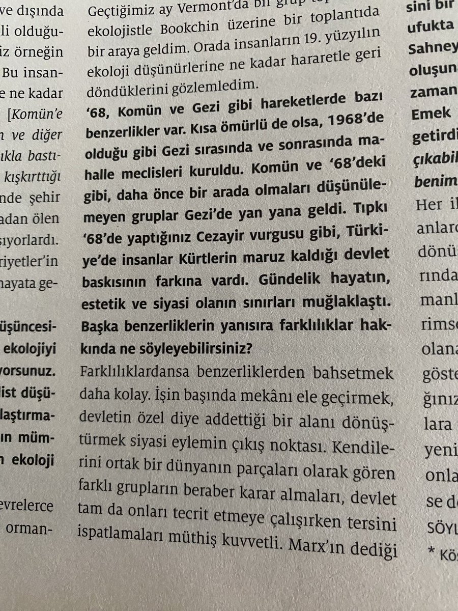 abziyarazi's tweet photo. “Marx ın dediği gibi, Komün ün salt varlığı bile müthiş önemliydi. Tam da o anlarda hayatı örgütlemenin, — ,Kürtler gibi ezilmişleri anlamanın, uzmanların alanından kaçınmanın yeni yollarını buluyorsunuz.” 

#KristinRoss
#ParisKomünü
#ExpressDergi
#EnternasyonalŞalala
Ekim 2016• https://t.co/ClXvkTTW5L