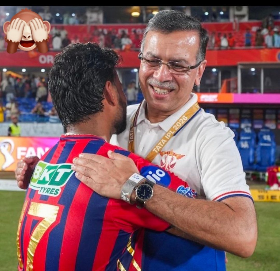 Lkdblogs's tweet photo. Who will be more Happier of these two ??
👉 @RishabhPant17
👉 @sanjivgoenka
👉 @LucknowIPL 
#RRvsGT
#GTvsRR
#ipl_2026
Checkout this to have more fun 😊 👇
https://t.co/JWcLos48Gx https://t.co/azoznhwxiV