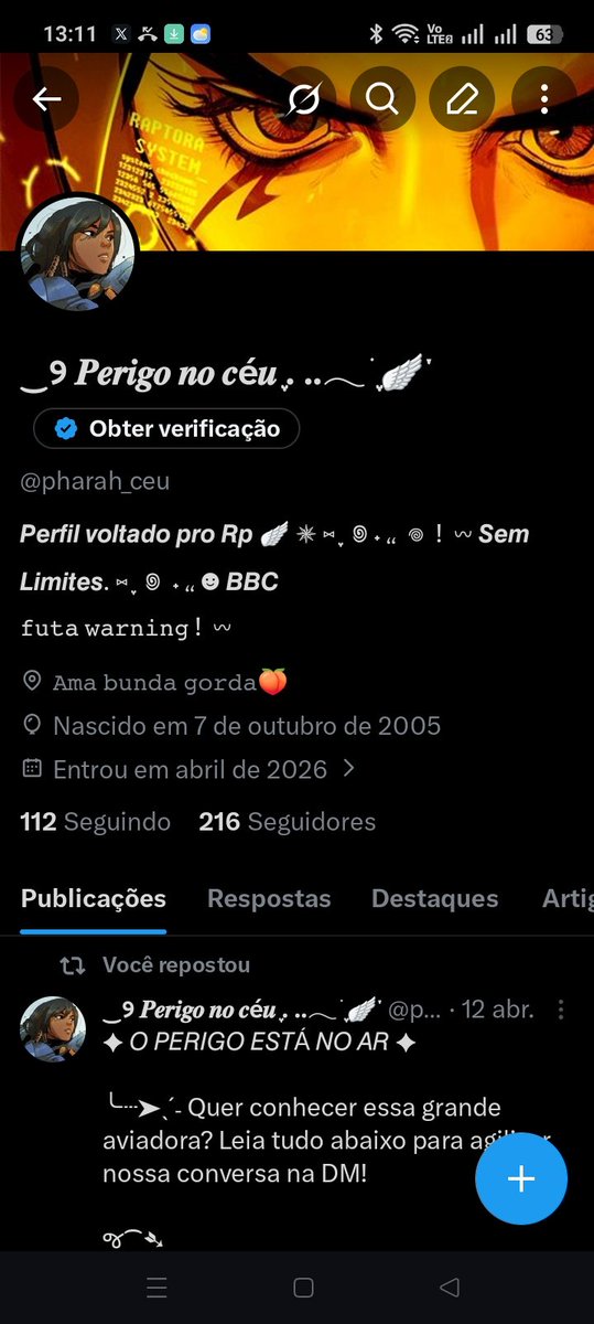 ‿୨ 𝑷𝒆𝒓𝒊𝒈𝒐 𝒏𝒐 𝒄é𝒖 ִֶָ. ..𓂃 ࣪ ִֶָ🪽་ tweet media
