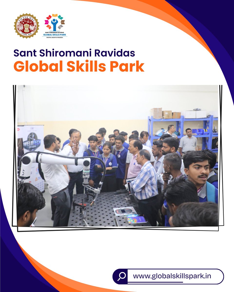 SSRGSPOfficial's tweet photo. From insightful discussions to a live robotic welding demonstration, participants gained valuable exposure to cutting-edge technologies, industry best practices, and the evolving demands of the manufacturing sector. The event also provided a unique opportunity for students to interact directly with industry experts and strengthen their understanding of real-world applications.

A step forward in building a future-ready workforce through industry collaboration, innovation, and skill excellence. 🚀