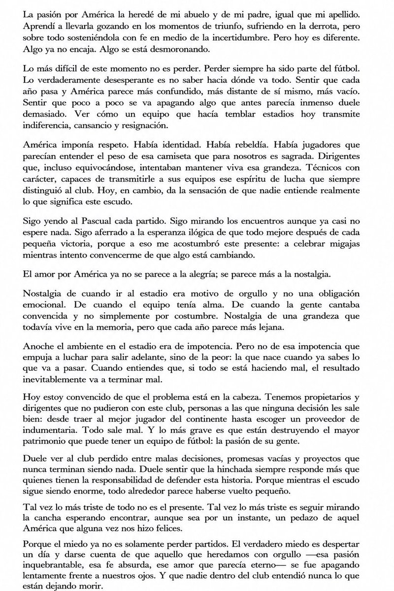 JhonLu20's tweet photo. ¿Qué te han hecho @AmericadeCali ? https://t.co/VPYdjNTyDk