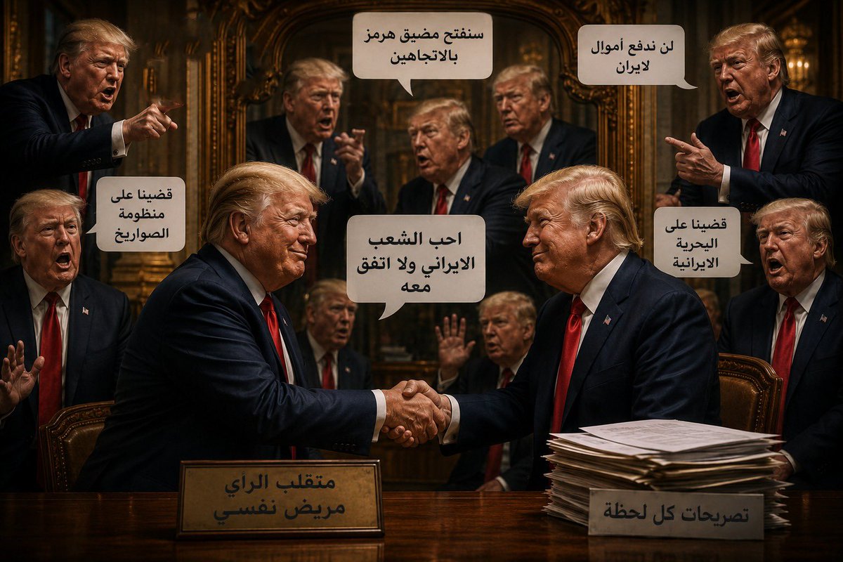 housam_th's tweet photo. #ترامب يتفق مع نفسه https://t.co/CmtOvn2oic